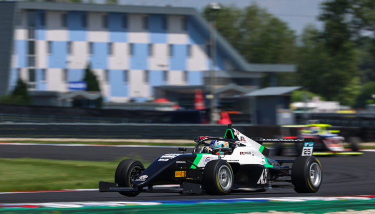 Oscar Wurz dominates first race of F4 CEZ at Slovakia Ring